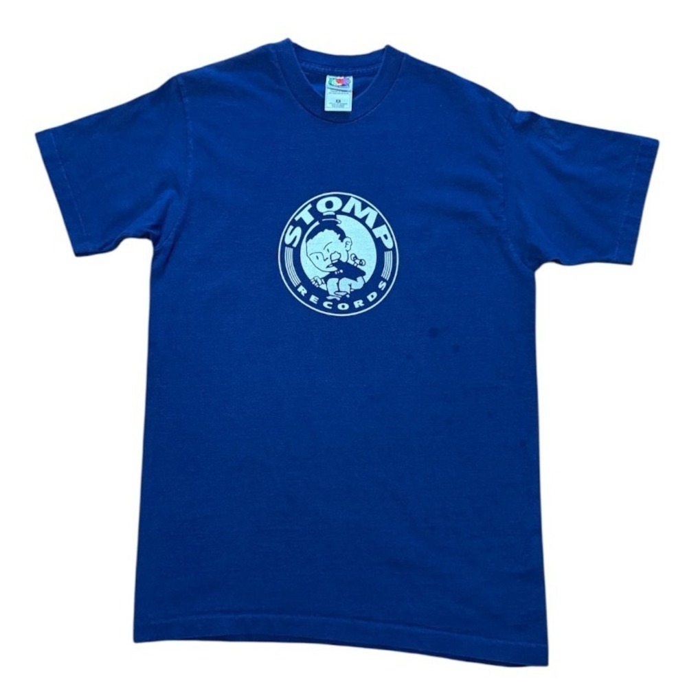 Vintage 90s Stomp Records Ska Reggae Dreadnought Music Band Merch Canada T-shirt